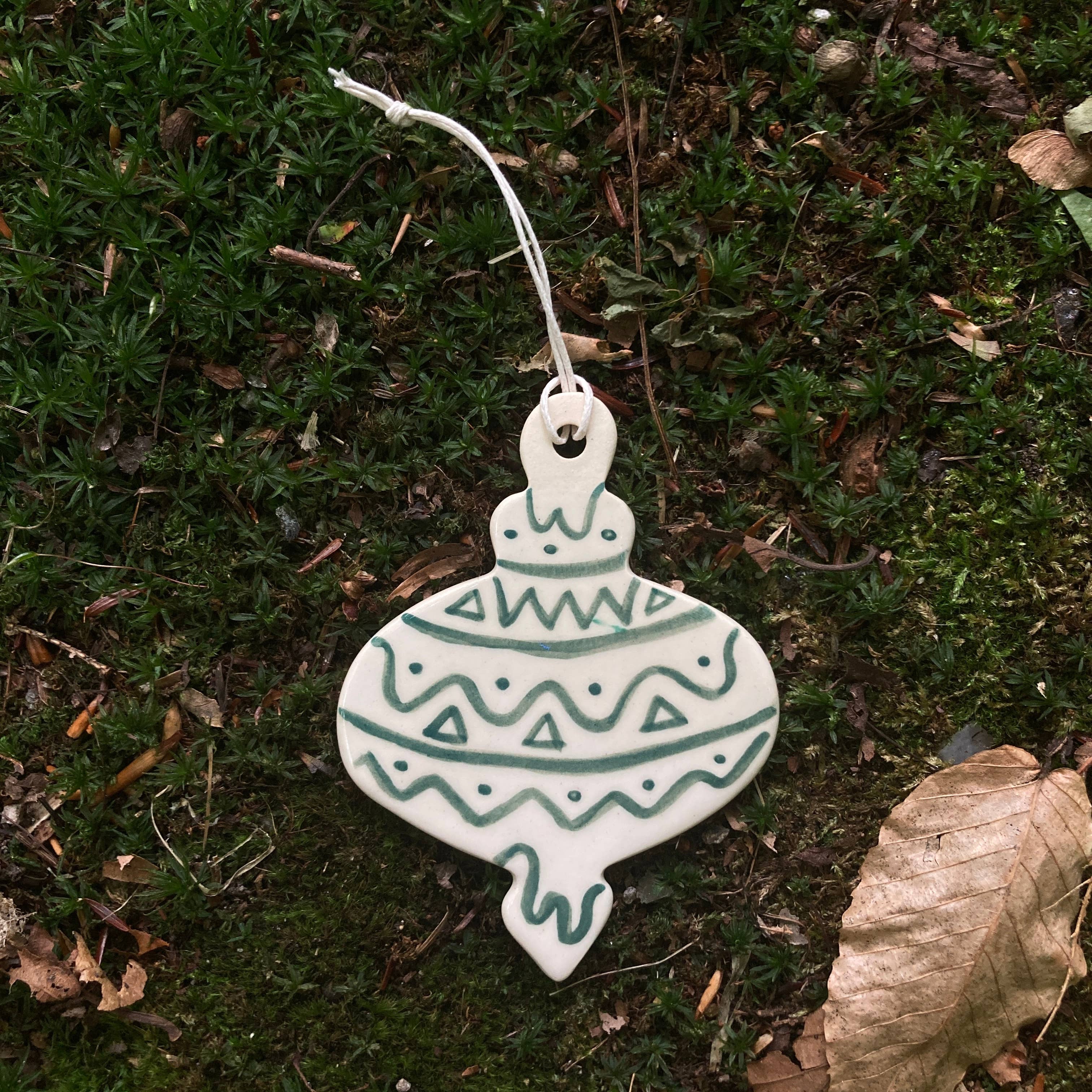 Retro Ceramic Ornament