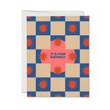 Squares and Bursts Card