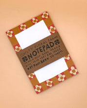 Quilty Floral Frame Notepad