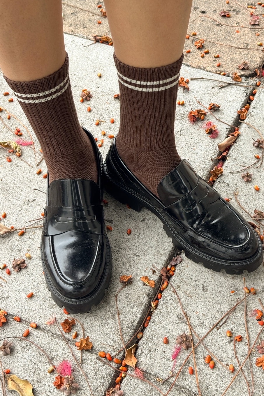 Wood Boyfriend Socks