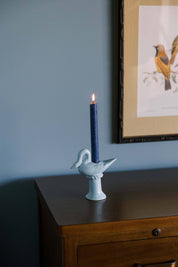 Nordic Swan Candlestick Holder