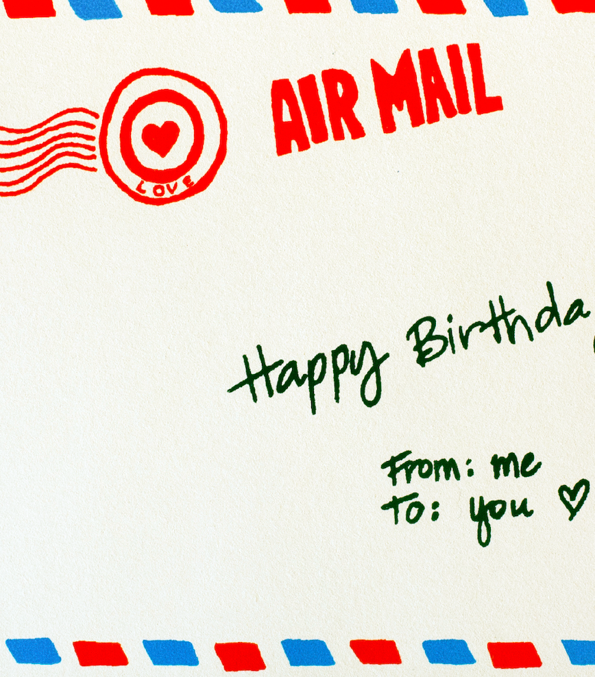 Birthday Envelope Card