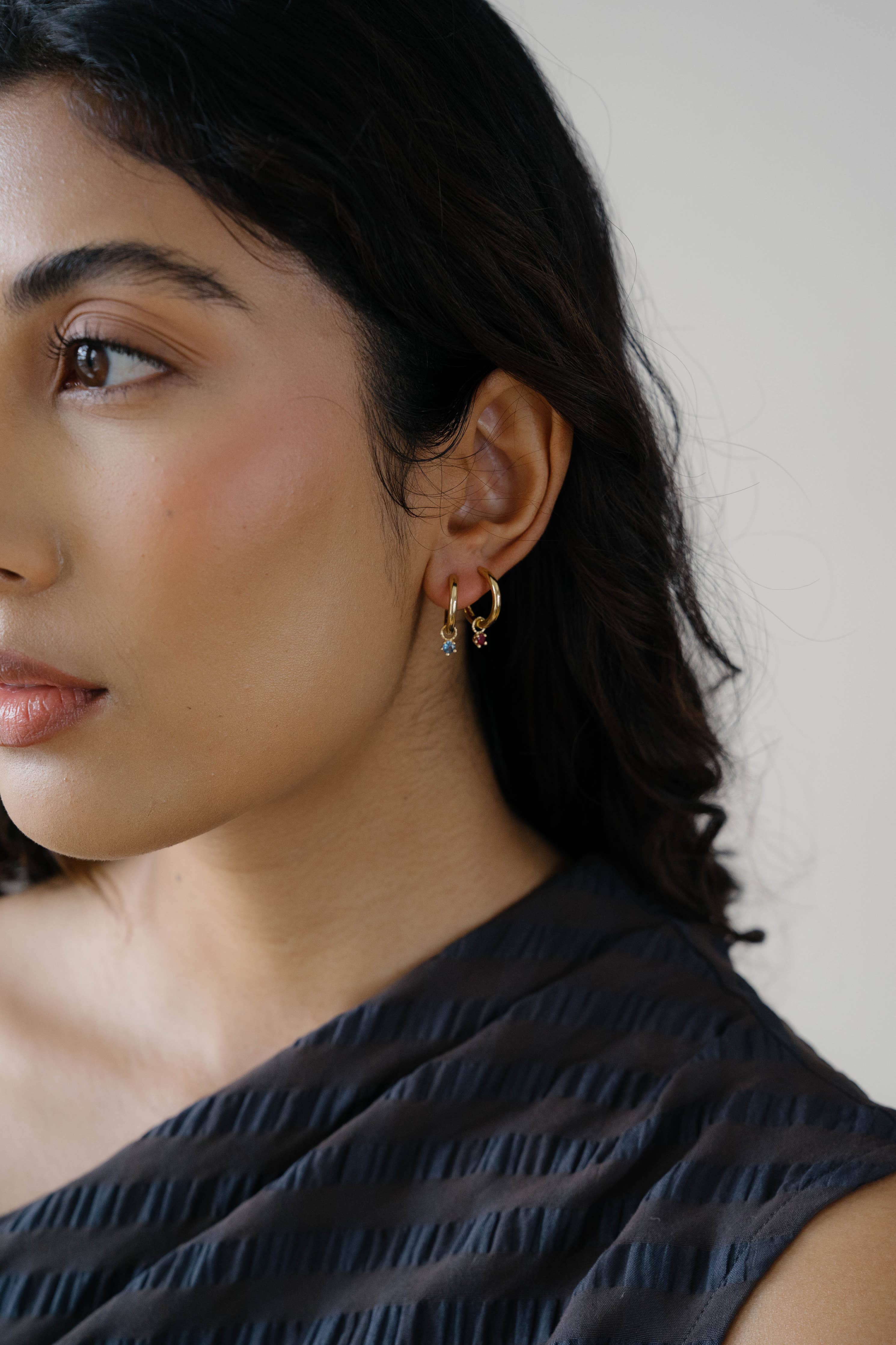 Birthstone Hoops