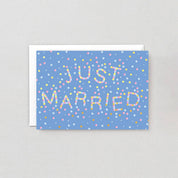 Just Married Confetti Card