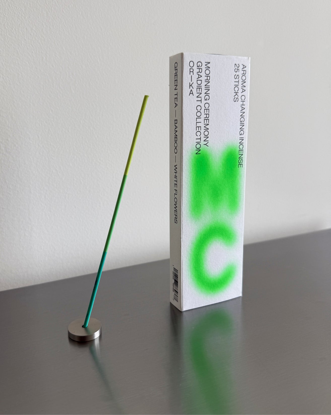 Morning Ceremony — Green Tea Gradient Scent-Changing Incense