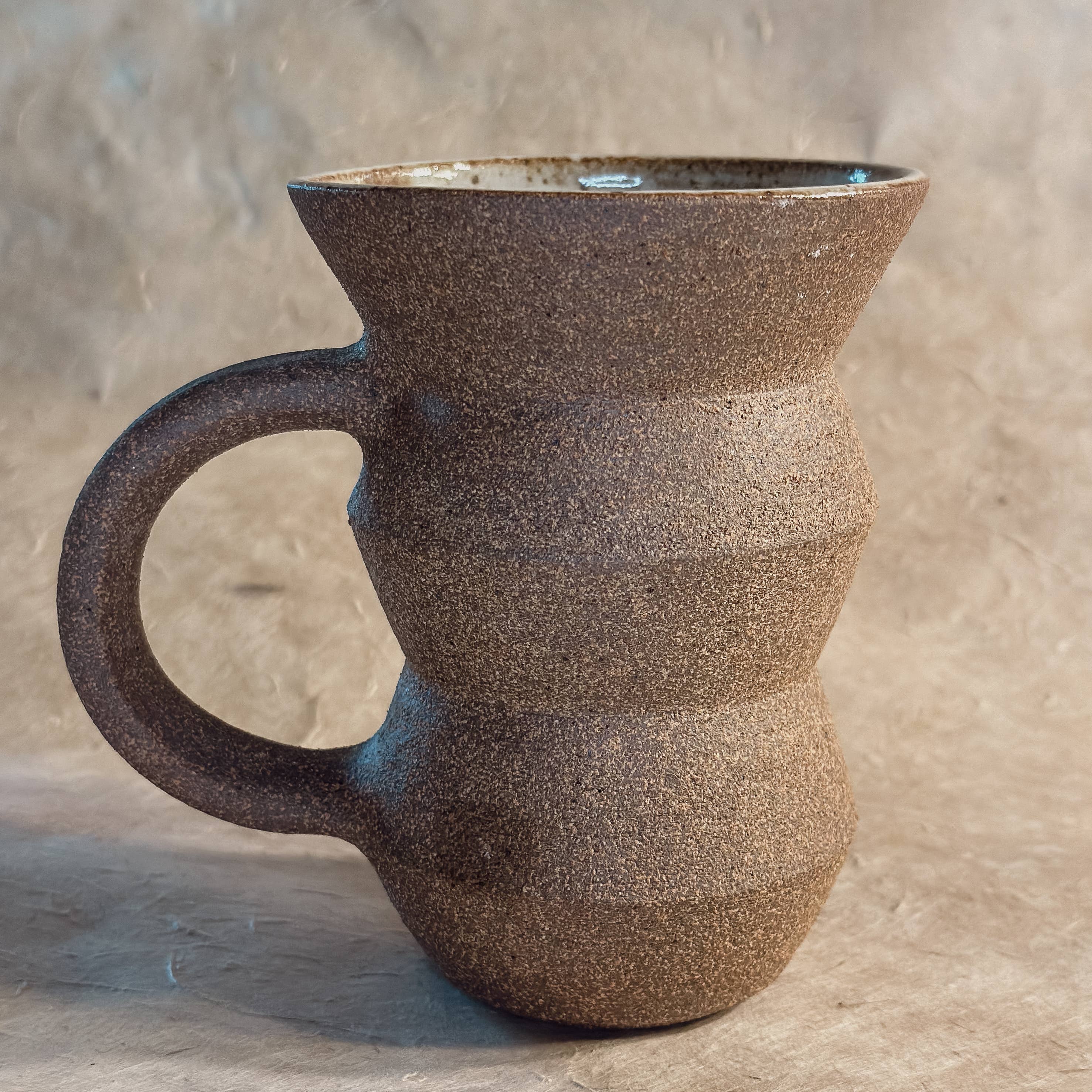 Angled Mug - Brown