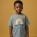Rainbow Skateboard Kids Tee
