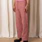 Fly-Front Pant - Poppy + Ice Gingham