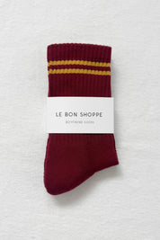 Cardinal Boyfriend Socks