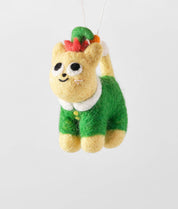 Cat Felt Ornament