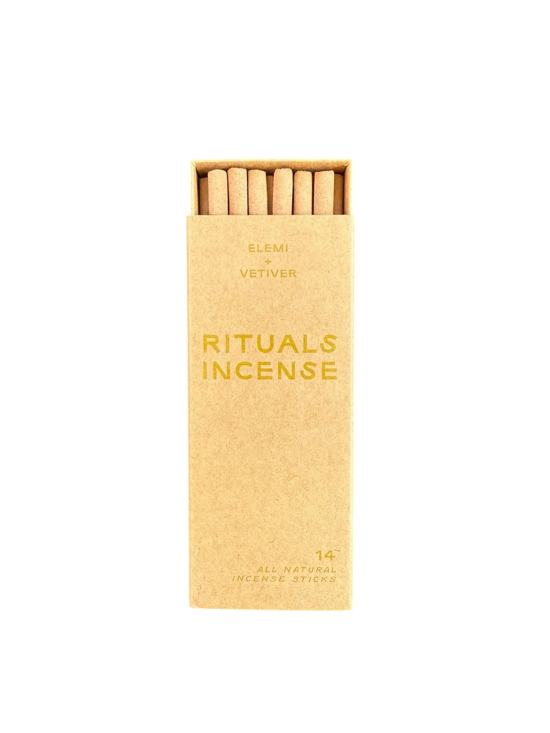 Elemi + Vetiver Incense Sticks