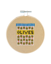 Olives Mini Cross Stitch Kit