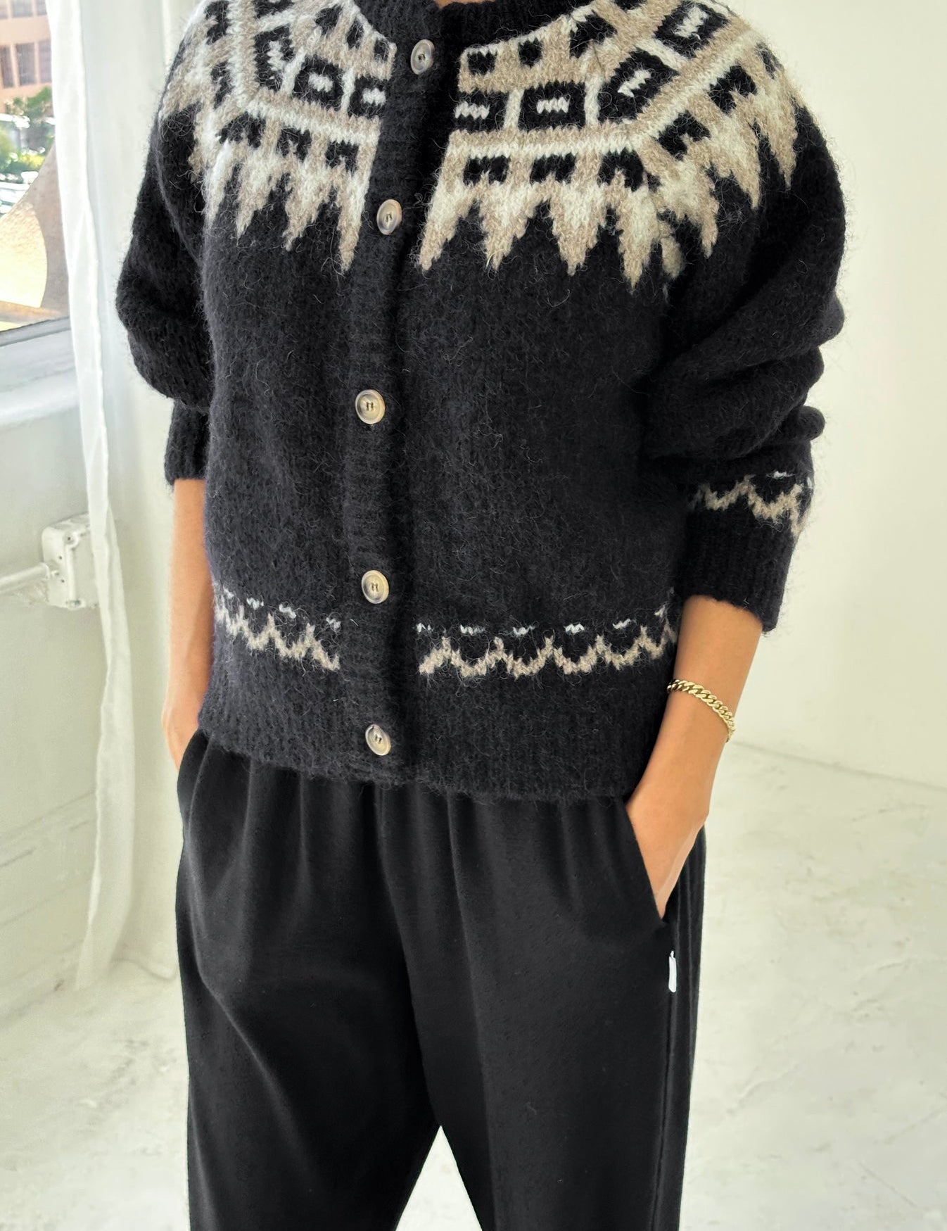 Alpaca Cabin Cardigan