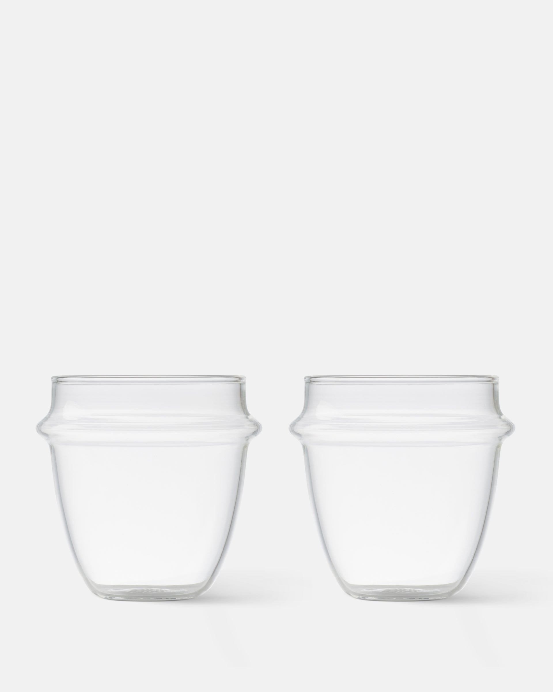 Glass Table Cups - 2 Pack