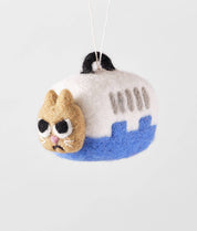 Cat Felt Ornament