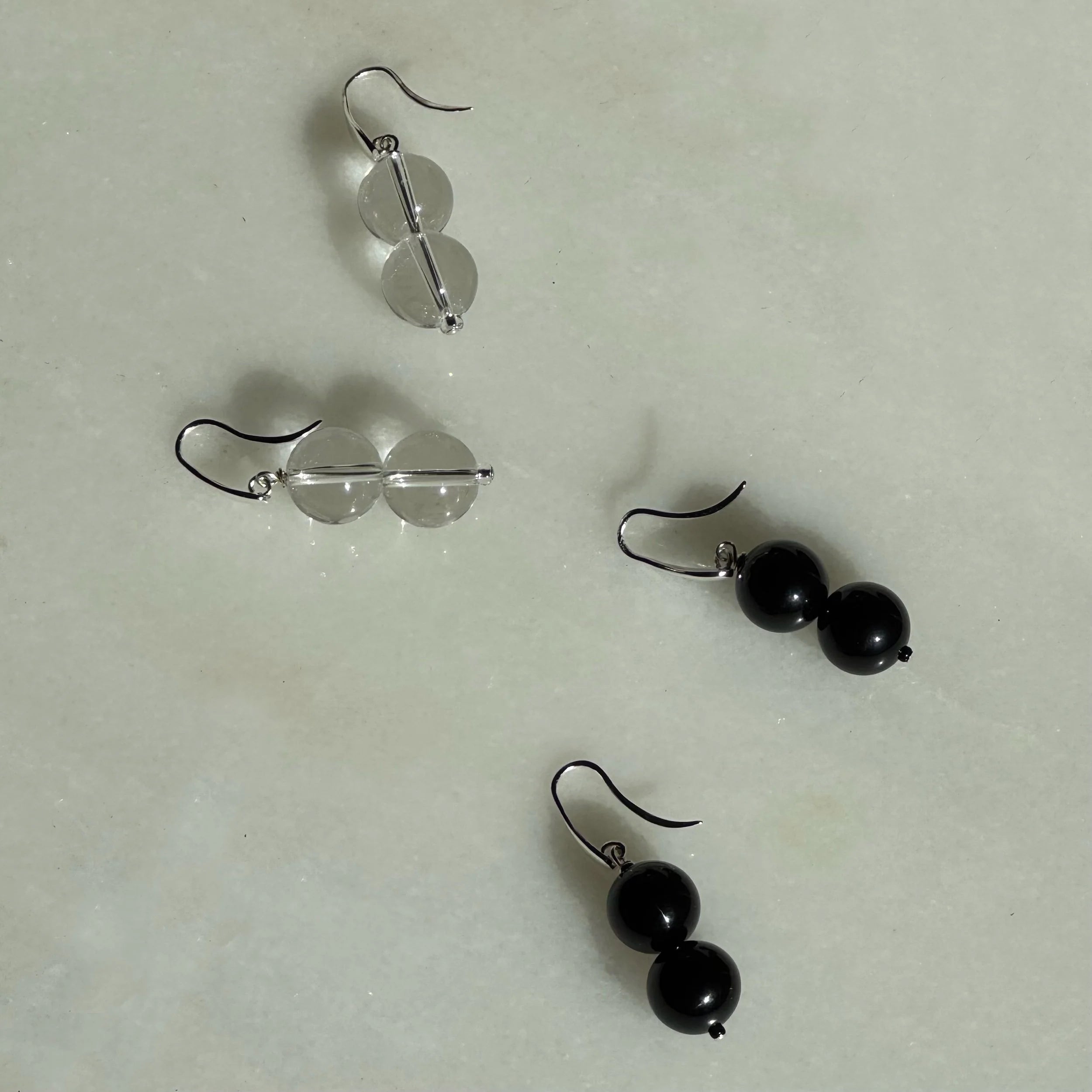 Teardrop Quartz Earrings