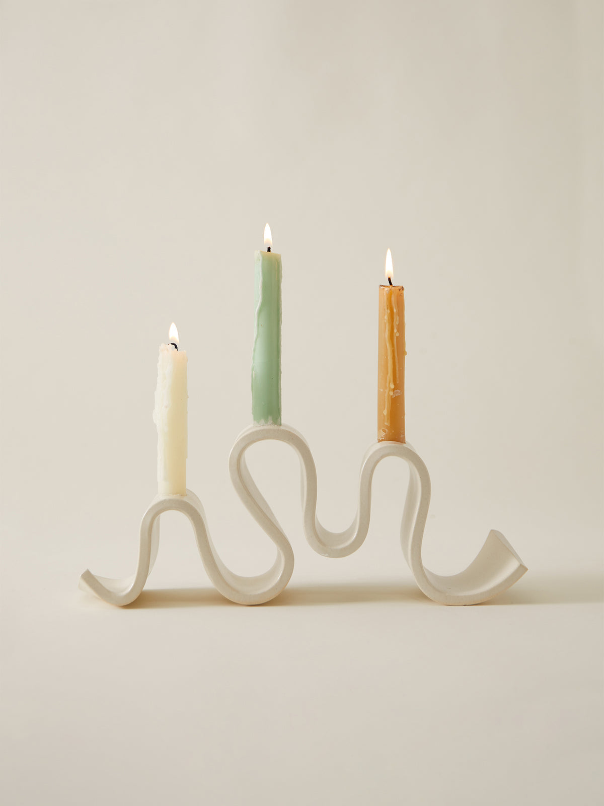 Wyat Candelabra - Cream