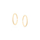 Medium Dream Hoops - Gold