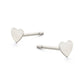 Teeny Tiny Amore Studs - Sterling Silver