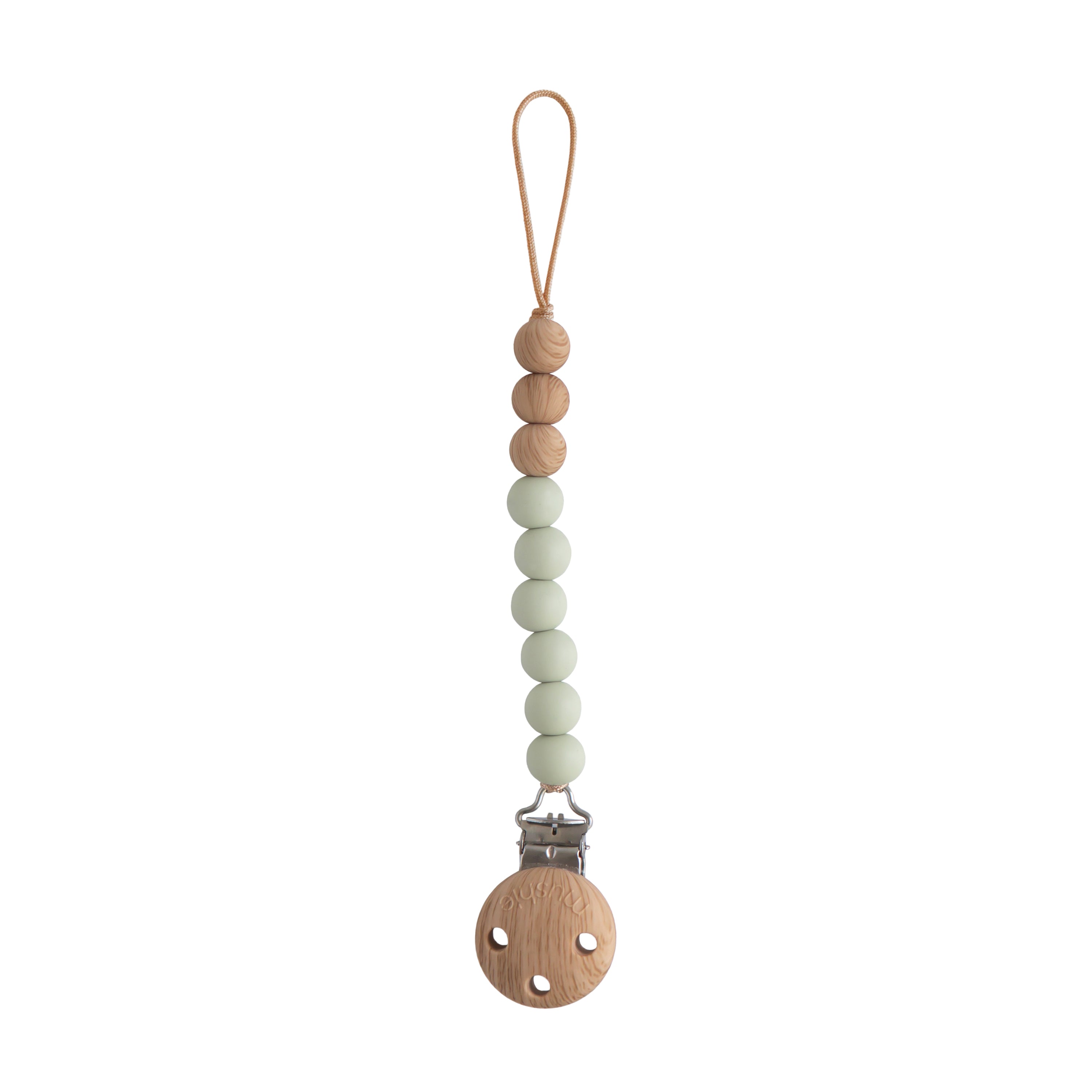 Sage Eva Silicone Pacifier Clip