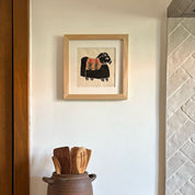 Tulip Pony Handmade Print