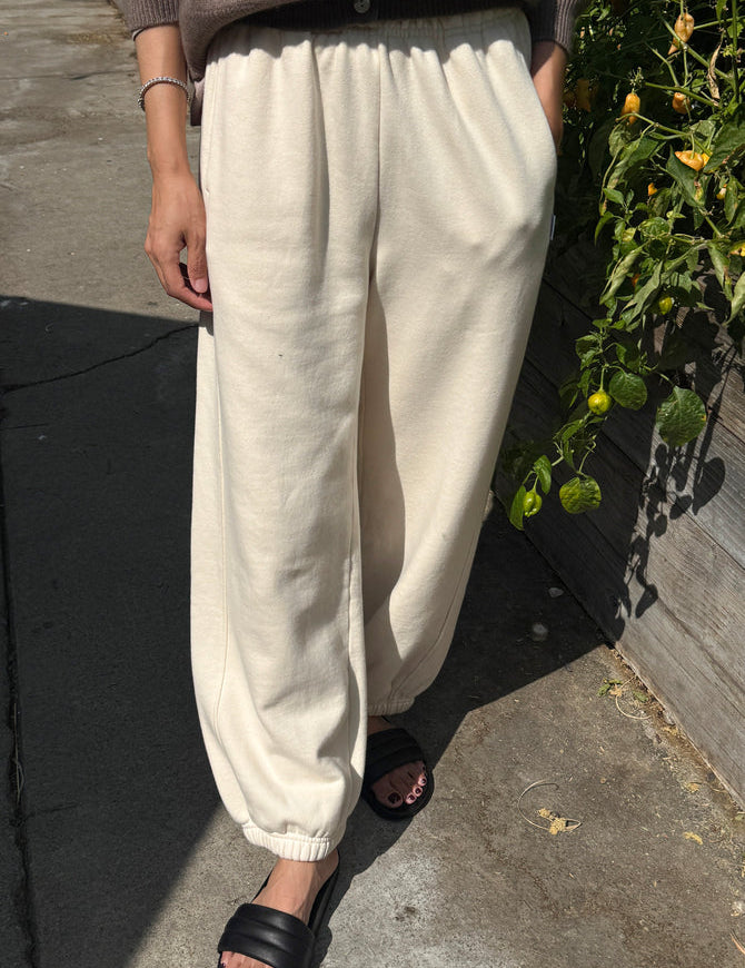 French Terry Balloon Pants