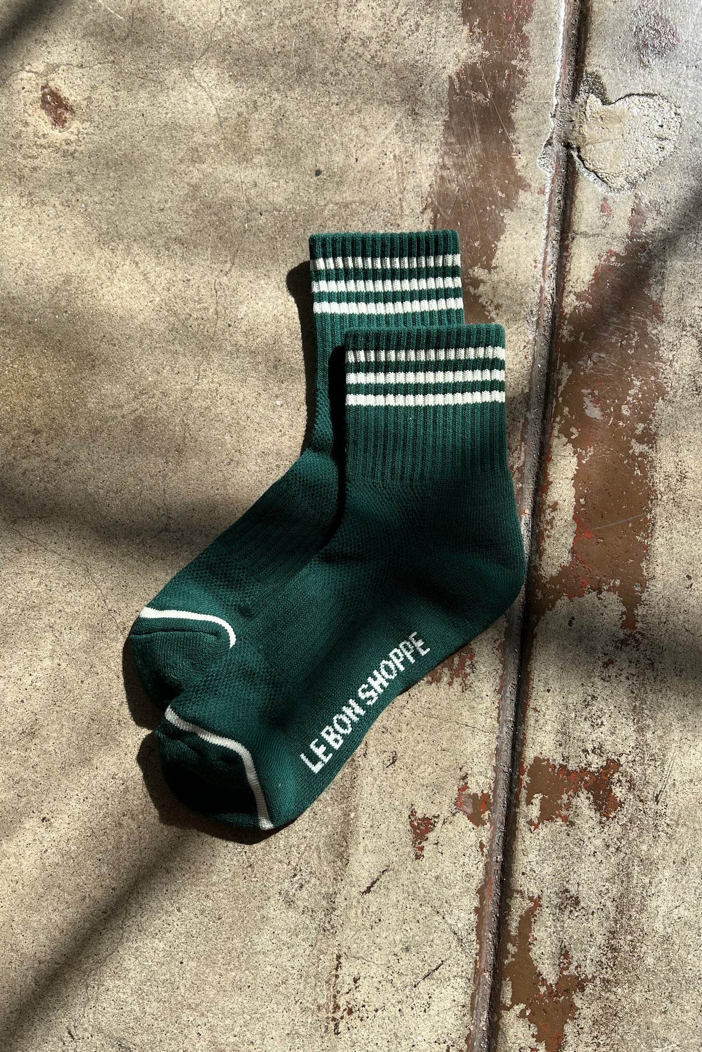 Hunter Green Girlfriend Socks
