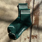 Hunter Green Girlfriend Socks
