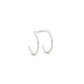 Gemini Ear Cuff - Silver