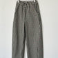 Arc Pants - Black Gingham