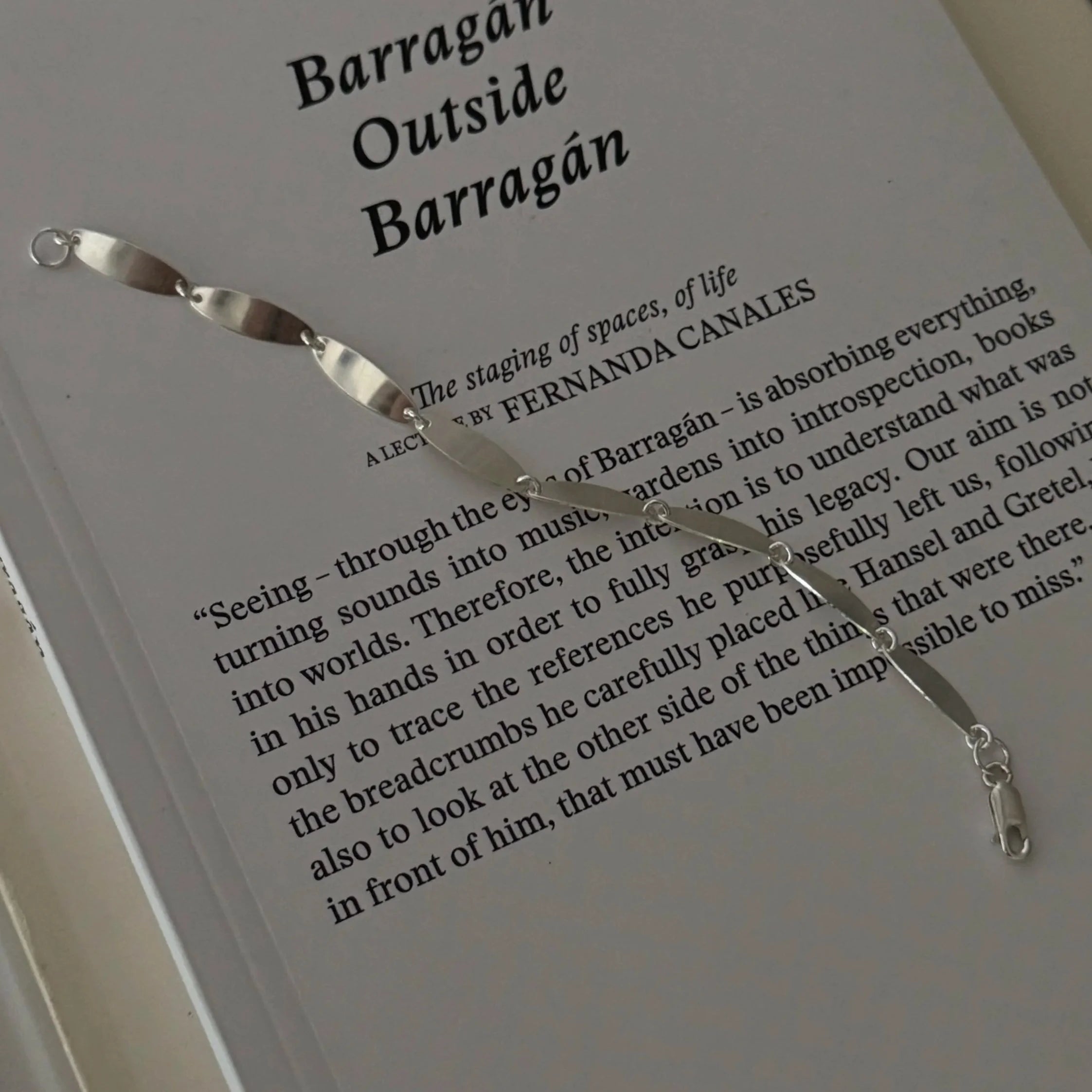 Sterling Marquise Bracelet