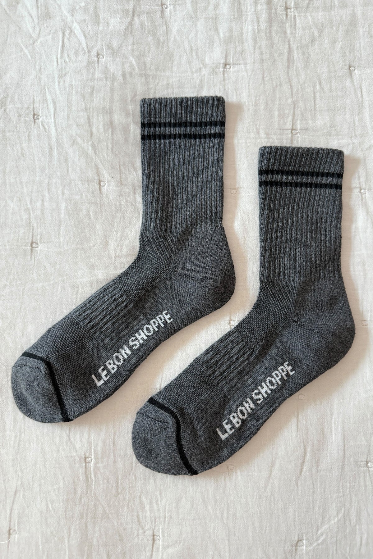 Charcoal Boyfriend Socks