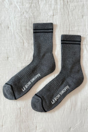 Charcoal Boyfriend Socks