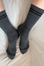 Charcoal Boyfriend Socks
