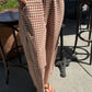 Arc Pants - Cinnamon Gingham