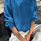 Milo Cotton Sweater - Blue