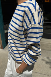 Sailor Top - Blue Stripe