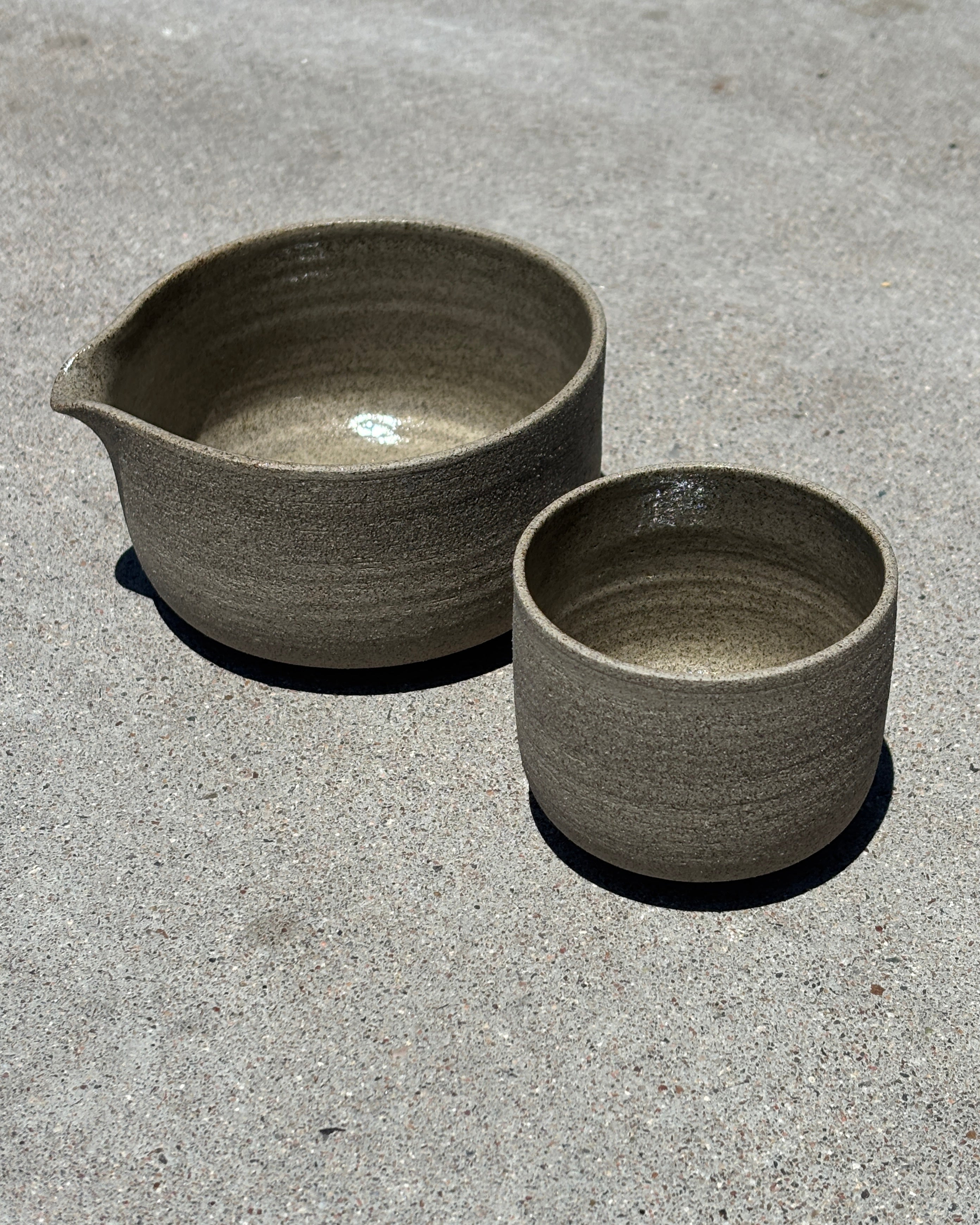 Ceramic Matcha Bowl & Cup Set