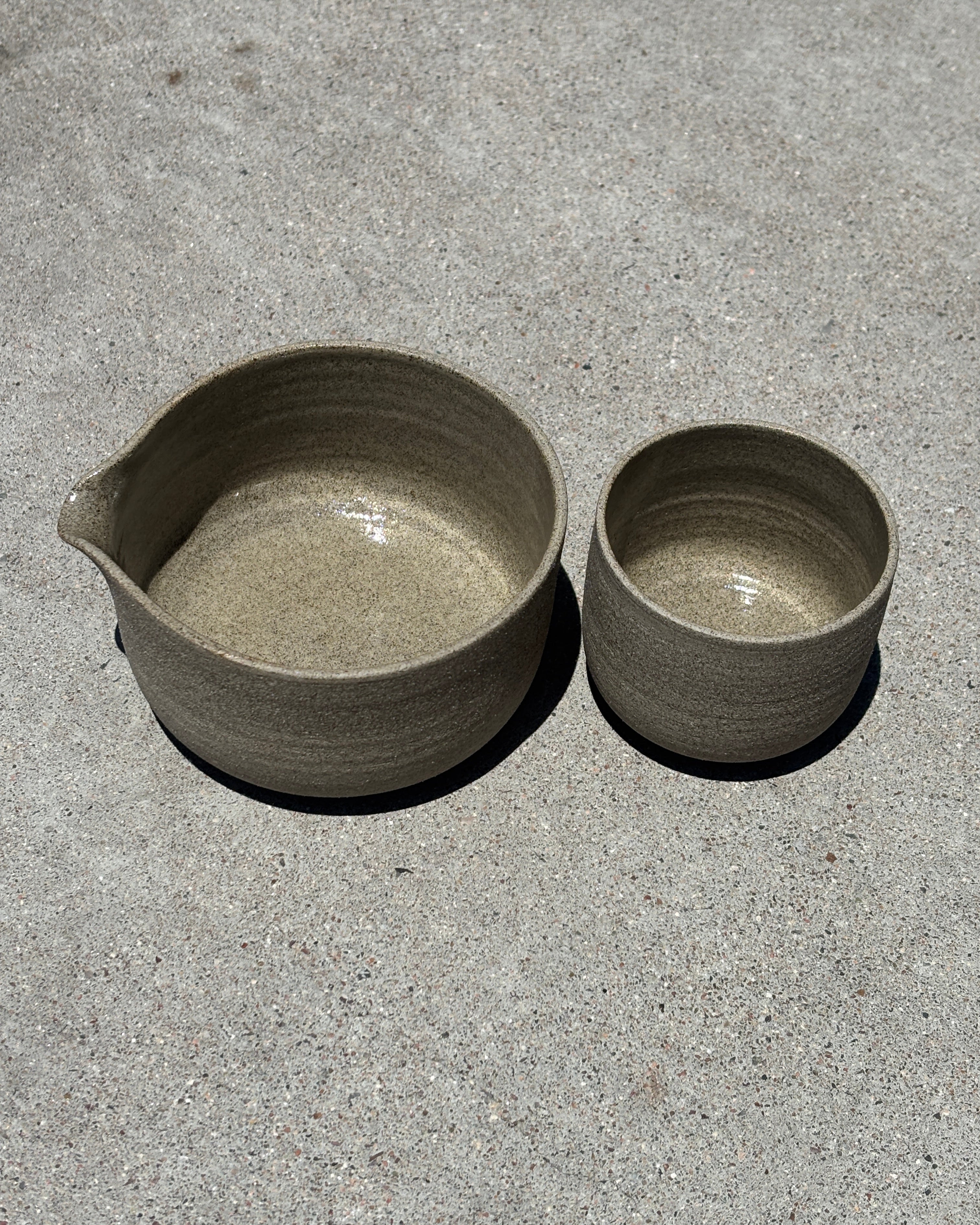 Ceramic Matcha Bowl & Cup Set
