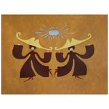 "Baby Blue Sun" print