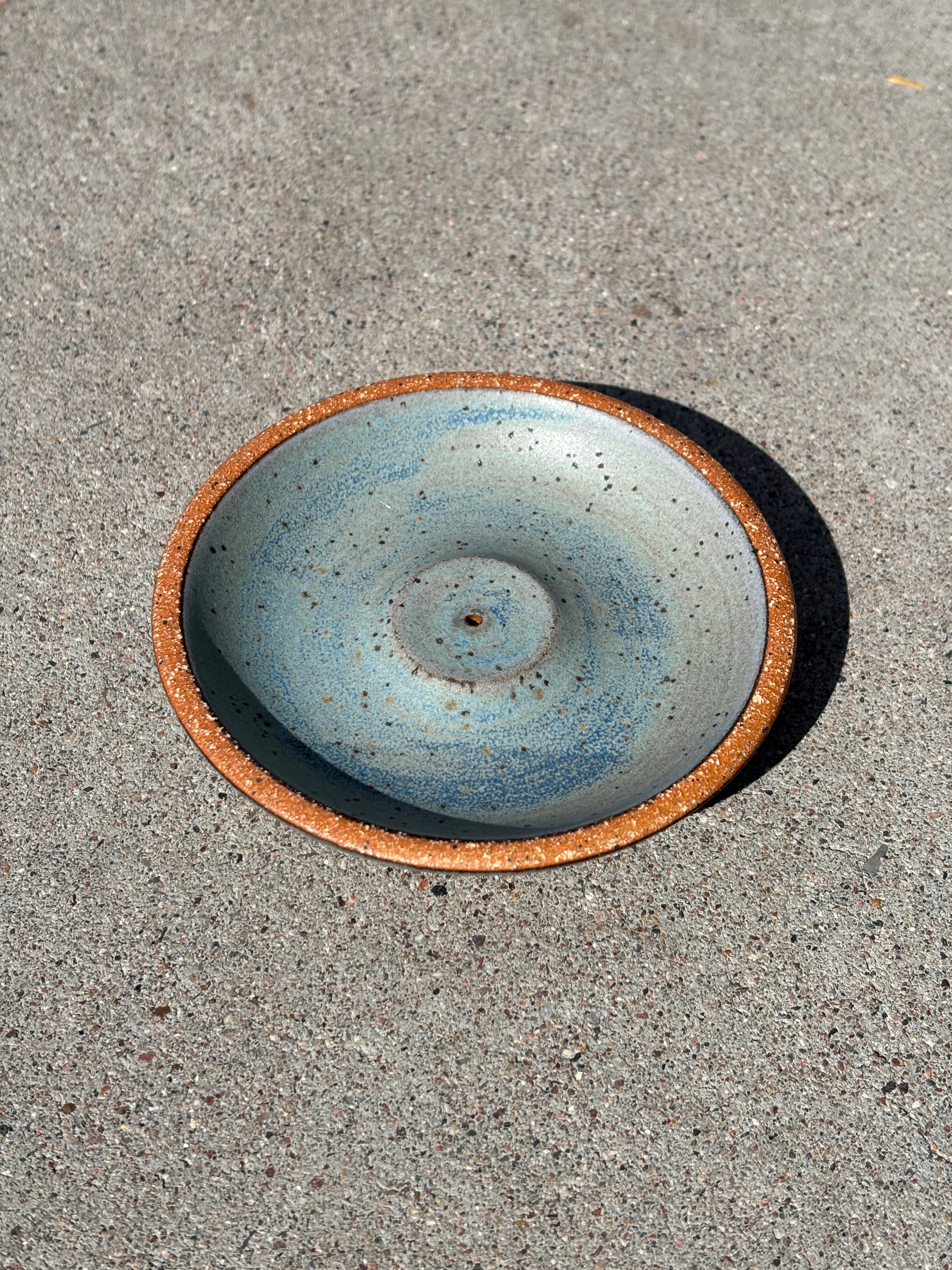 Denim Blue Incense Holder