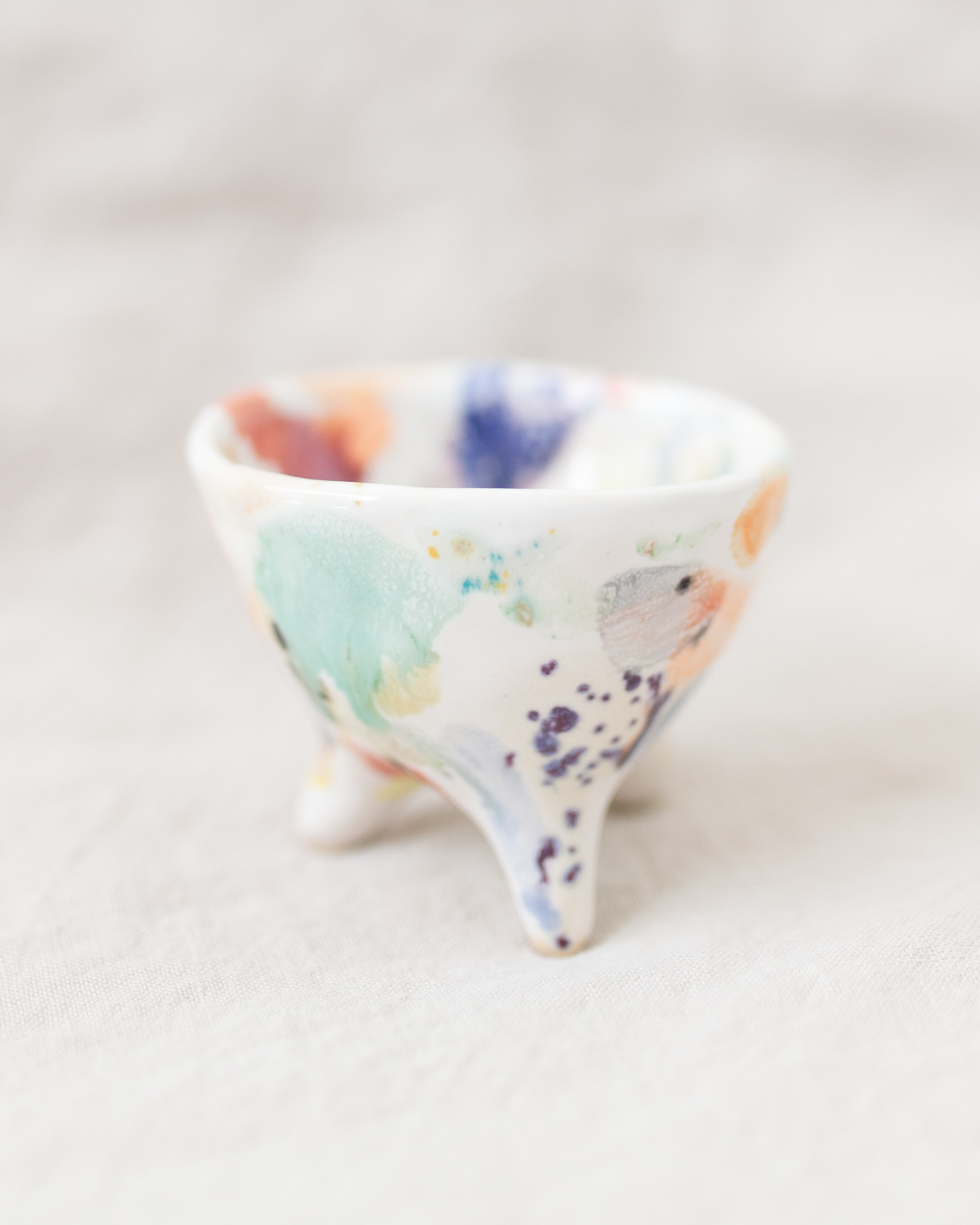 Funfetti Tripod Dish