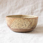 Cereal Bowl - Very Speckled Matte Rust + Wheat