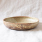 Shallow Dinner Bowl - Very Speckled Matte Rust + Wheat