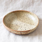 Shallow Dinner Bowl - Very Speckled Matte Rust + Wheat
