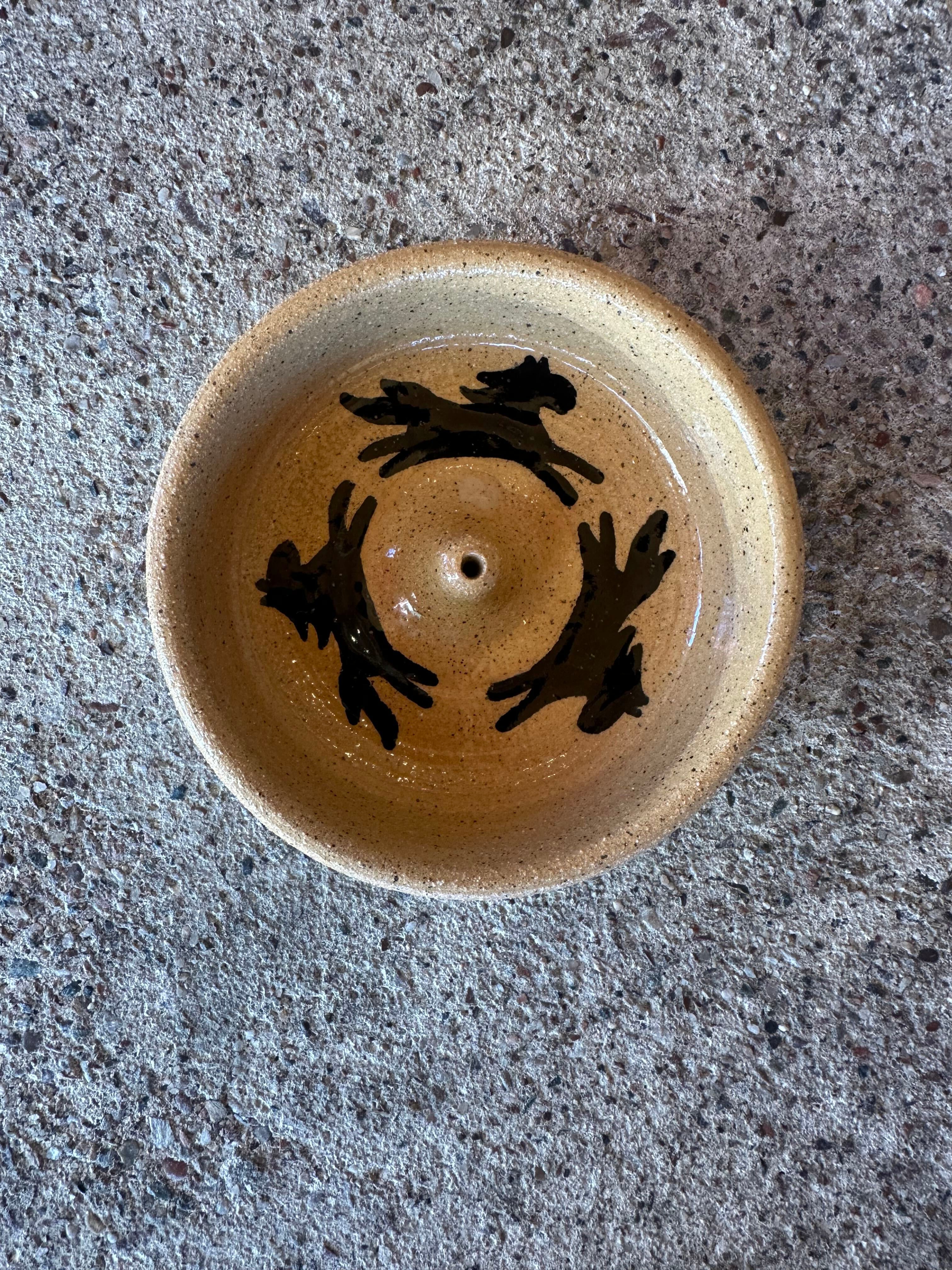 Round Incense Holder
