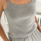 Pointelle Eve Cami - Melange Gray
