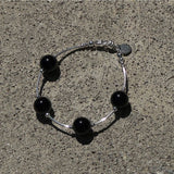 Arc Onyx Bracelet