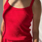 Pointelle Eve Cami - Red Apple