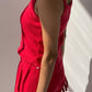 Pointelle Eve Cami - Red Apple